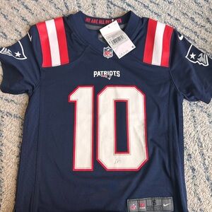 Nike Kids Navy and Red Patriots Jersey